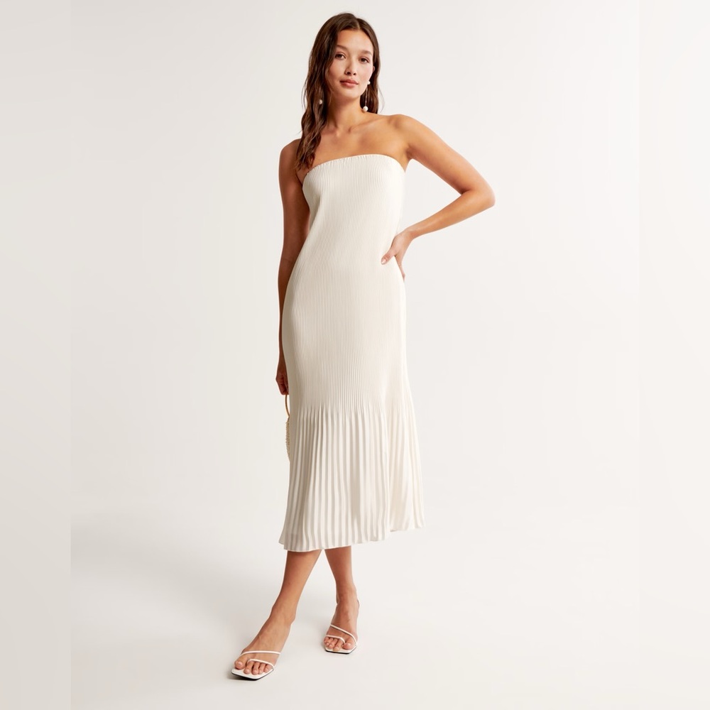 White Midi Dress